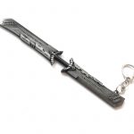 Duckyhub Marvel Avengers Thanos Weapon Metal Keychain_Black