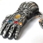 Duckyhub Marvel Avengers Thanos hand Infinity War Gauntlet Keychain & Keyring