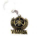 YAMAHA Name Logo Metal Keychain