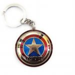Avengers Captain America Shield Metal Keychain