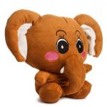 Cute Baby Elephant Super Soft Toy Brown (35CM)
