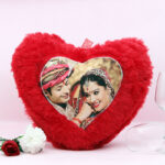 Personalized Love Pillow Heart Shape Cushion