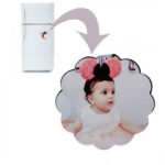 Personalized Photo Printed Flower Shaped Fridge Magnet